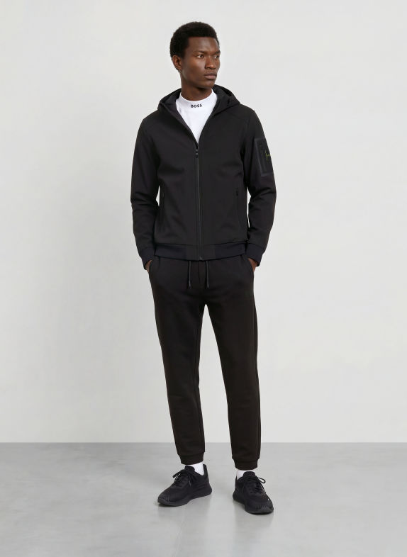 BOSS Kurtka softshell TRAVEL CZARNY