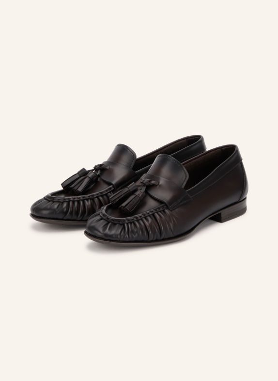 MAGNANNI Loafersy ANA CIEMNOBRĄZOWY