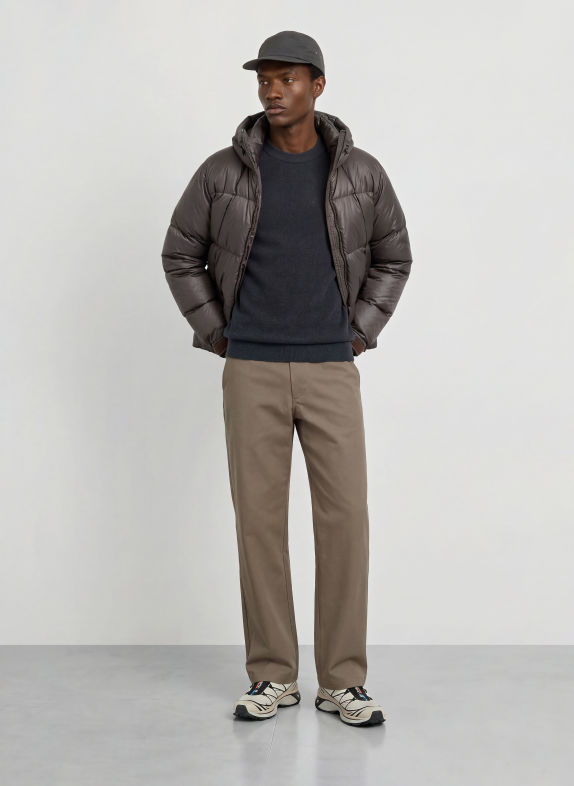 Goldwin Pullover MØRKEGRÅ
