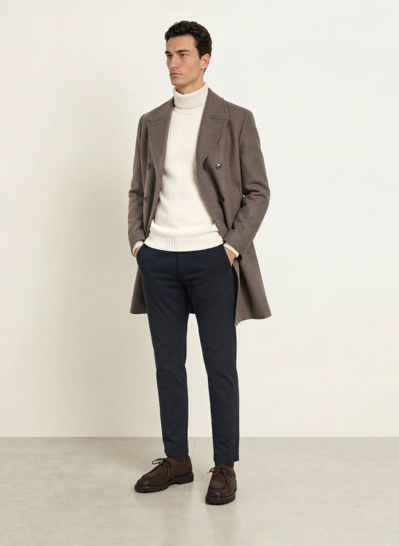 CINQUE Chino CIWOOD Slim Fit DUNKELBLAU