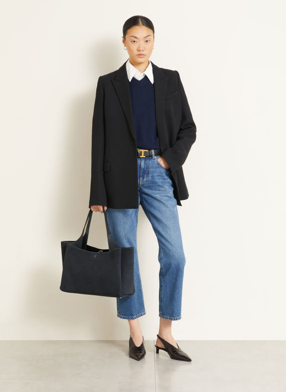 TOD'S Shopper MEDIUM BLAU