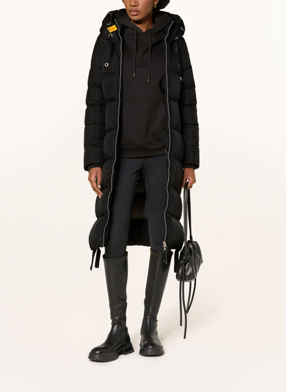 PARAJUMPERS PANDA Down Coat BLACK