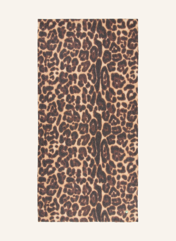 CODELLO Scarves CAMEL / BROWN / BLACK