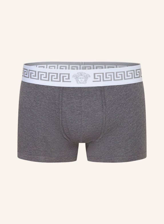 VERSACE Boxershorts GRAU / WEISS