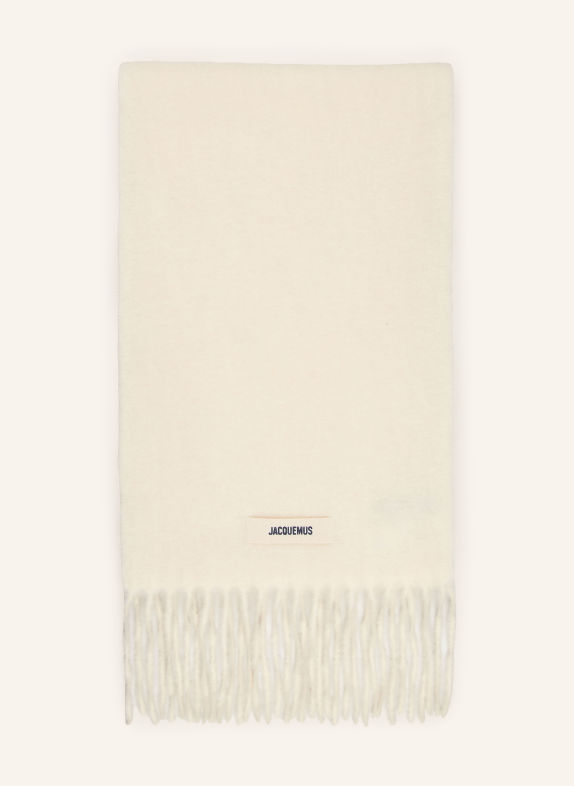 JACQUEMUS Scarves L'ECHARPE CARRO Scarf CREAM