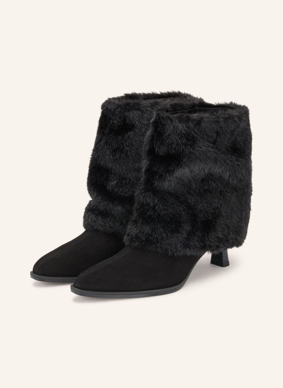 UNISA LARIO Ankle boots BLACK