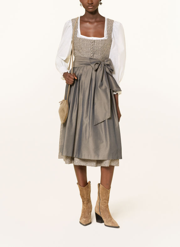 KINGA MATHE LORINA Dirndl blouse WHITE