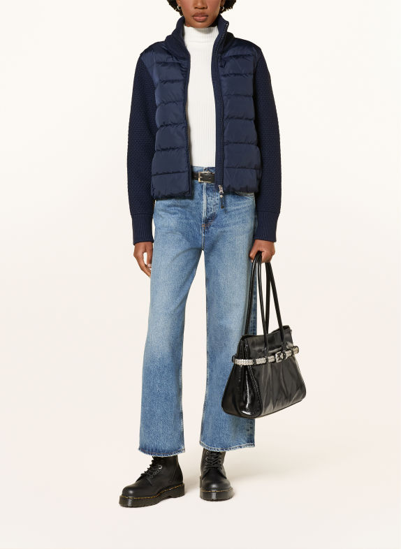 PARAJUMPERS Daunenjacke MOOONIE 2.0 im Materialmix DUNKELBLAU