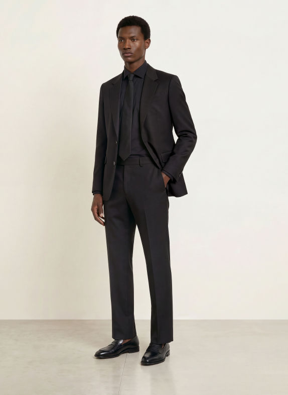 seidensticker Comfort Fit Jersey Shirt BLACK
