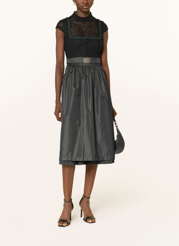 Spieth & Wensky Dirndl KAYA MØRKEGRØN / LYSEGRØN