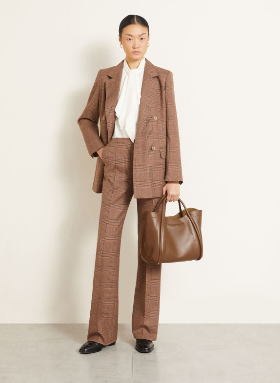 Max Mara Sac à main MARINS MARRON / OR