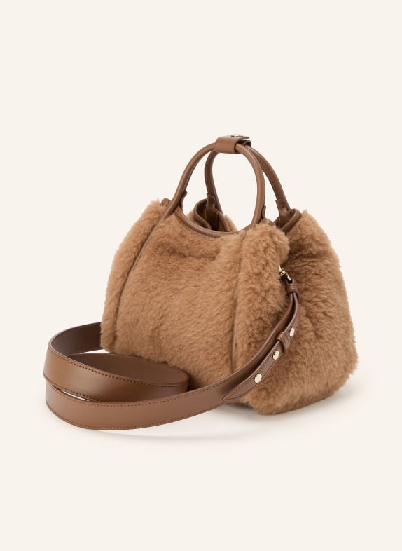 Max Mara Handtasche TMARINXS HELLBRAUN / BRAUN