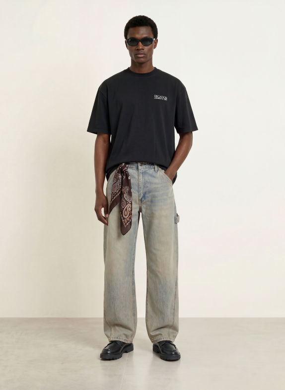 PEGADOR Oversized-shirt RAPINO ZWART