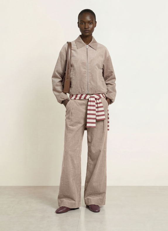 InWear Cordblouson HALIMAIW HELLBRAUN