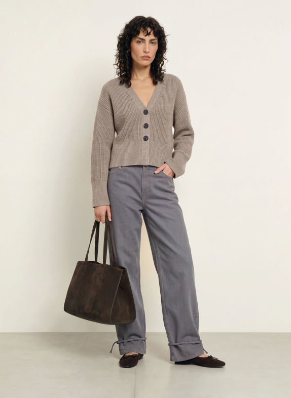 InWear Strickjacke NOOMIIW TAUPE
