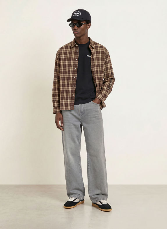RETERNITY Jeans ESSENTIAL Straight Fit WASHED GREY