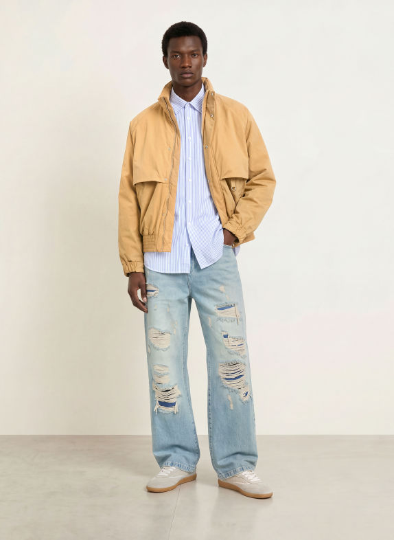 RETERNITY Blouson LE HERITAGE HELLBRAUN
