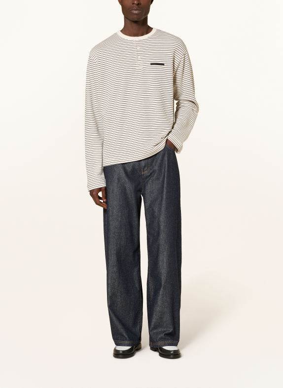 RETERNITY Sweatshirt CRÈME / DONKERBLAUW