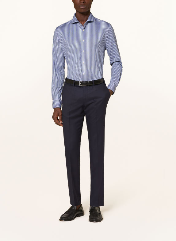 DESOTO Slim-Fit Shirt BLUE / WHITE