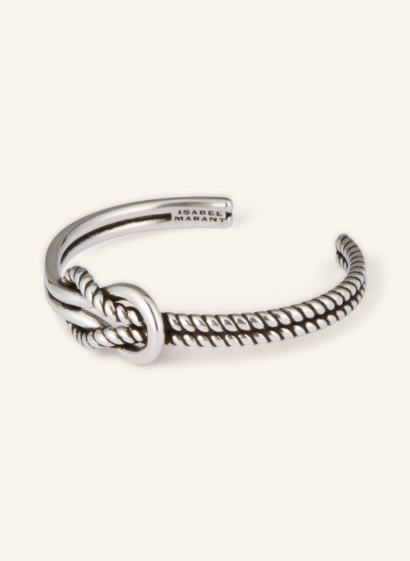 ISABEL MARANT Bransoleta JONC BRACELET SREBRNY