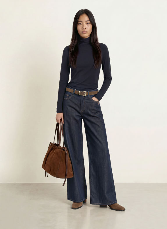 thylie Colshirt RYLIE DONKERBLAUW
