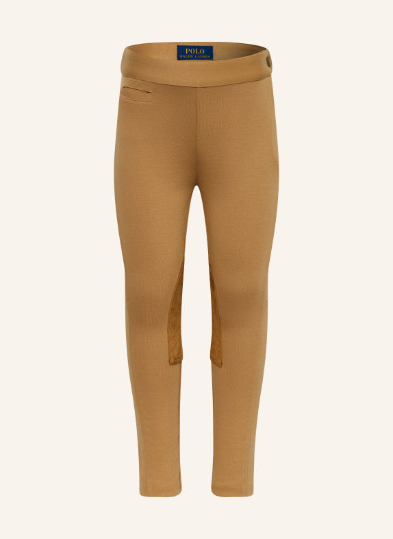 POLO RALPH LAUREN Leggings CAMEL / COGNAC