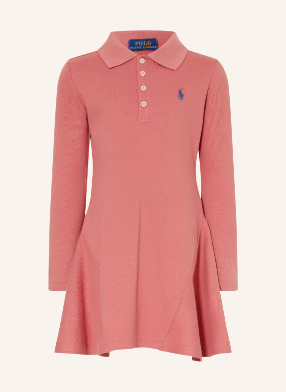 POLO RALPH LAUREN Polo šaty SVĚTLE ČERVENÁ