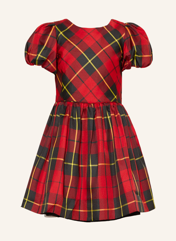 POLO RALPH LAUREN Jurk ROOD / GEEL / ZWART