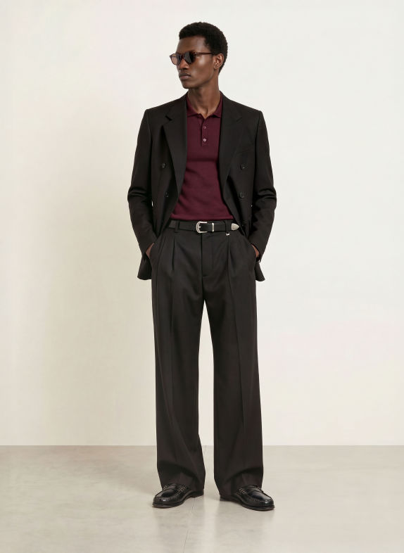 I'M BRIAN Pantalon Regular Fit 009 NERO