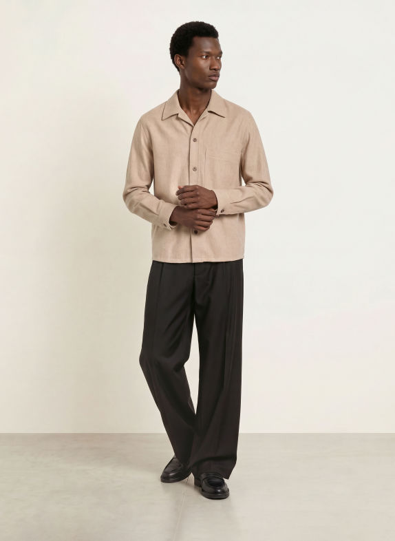 I'M BRIAN Overshirt BEIGE