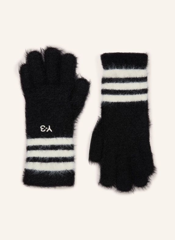 Y-3 Handschoenen Y-3 3-STREEP ZWART