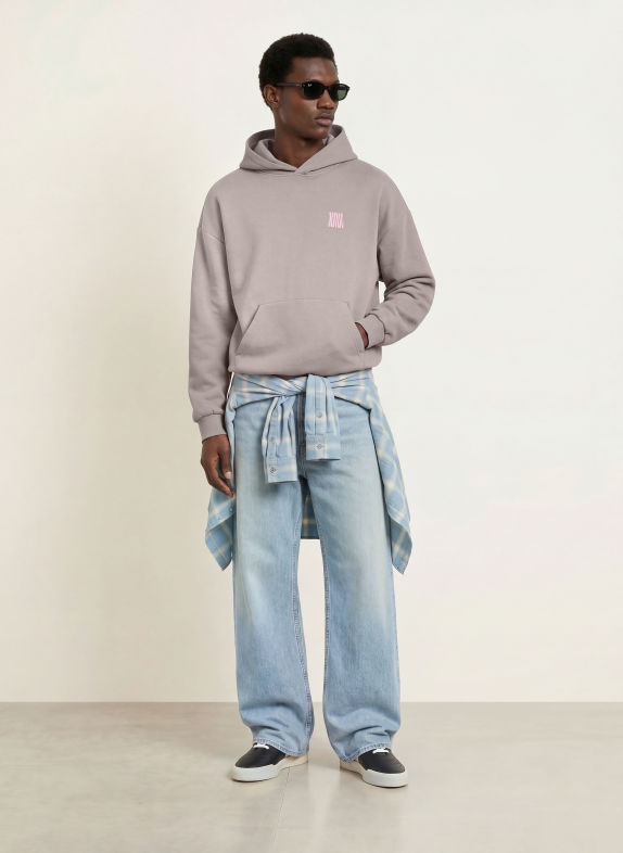 WRSTBHVR GARM V6 Hoodie TAUPE / PINK