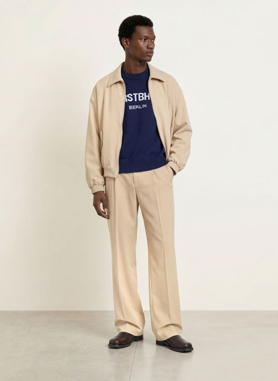WRSTBHVR Merino Wool Sweaters DARK BLUE / LIGHT BLUE