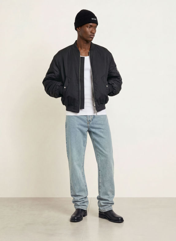 WRSTBHVR JOEL Straight-Fit Jeans 5007 LIGHT BLUE
