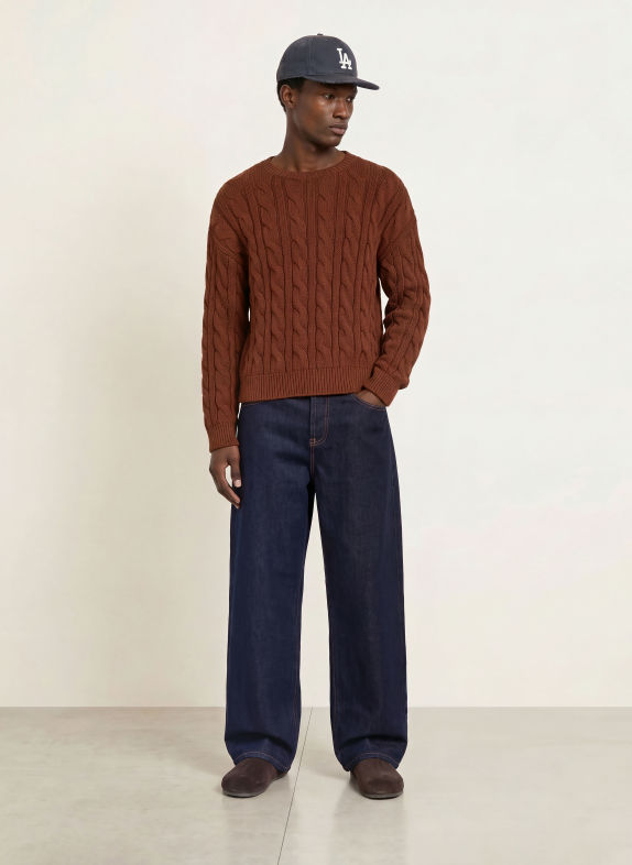 WRSTBHVR IMRAN Sweater BROWN
