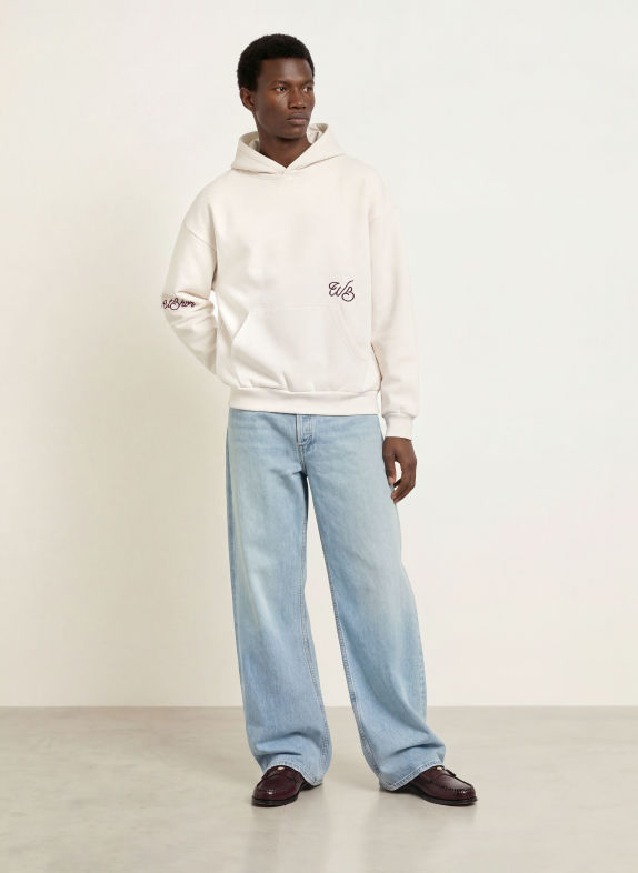 WRSTBHVR GUSTAF V2 Hoodie CREAM