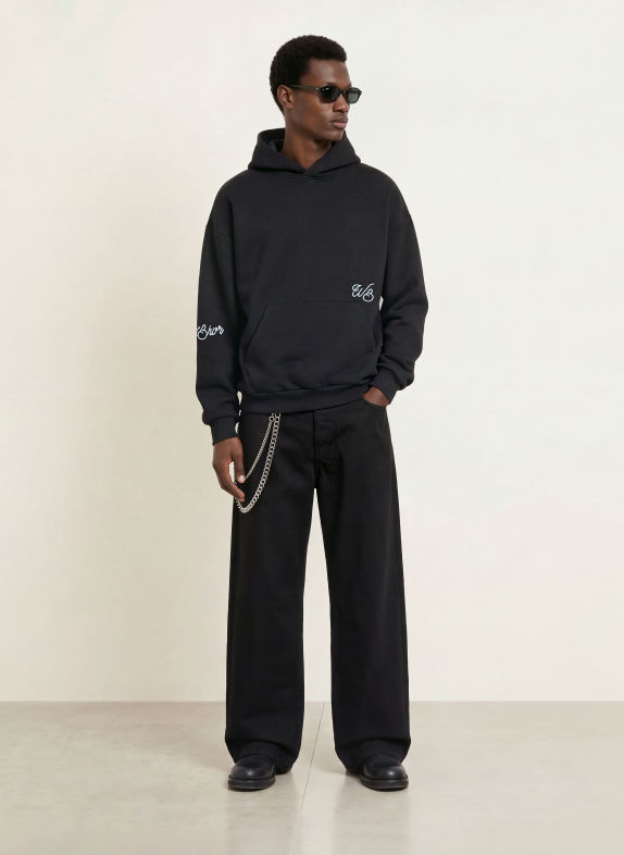 WRSTBHVR Hoodie GUSTAF V2 SCHWARZ