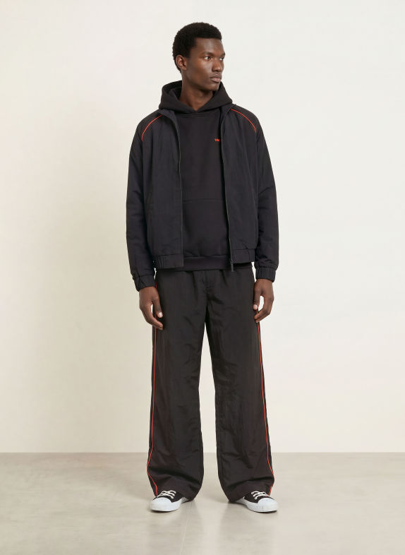 WRSTBHVR STUDIO V14 Hoodie BLACK / RED