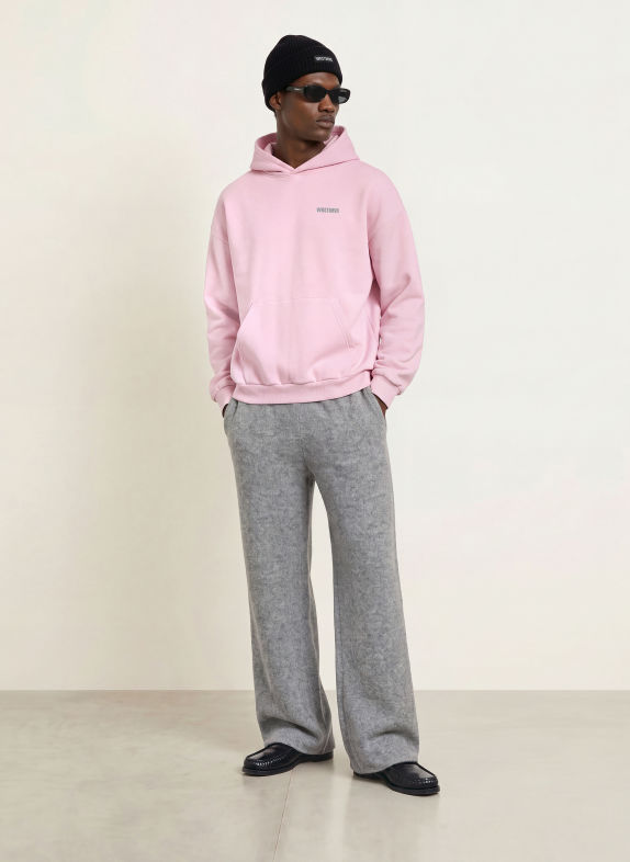 WRSTBHVR STUDIO V14 Hoodie PINK / GRAY