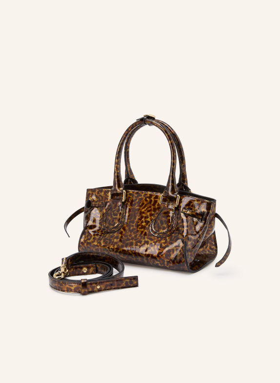 RADICA STUDIO Handtasche MAMMA MINI DUNKELBRAUN / HELLBRAUN / BRAUN