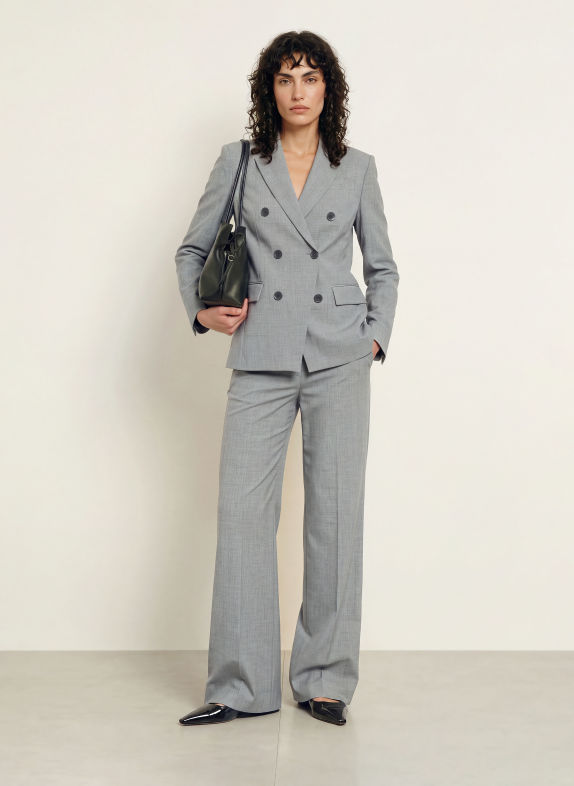 PATRIZIA PEPE Marlenehose GRAU