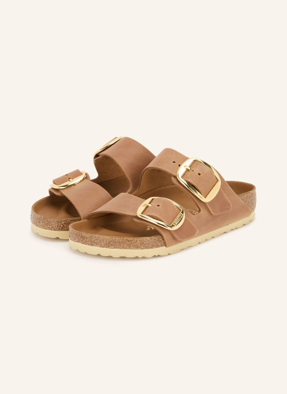 BIRKENSTOCK Klapki ARIZONA BIG BUCKLE CAMELOWY