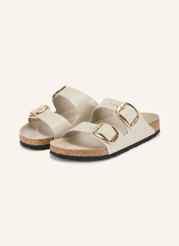 BIRKENSTOCK ARIZONA BIG BUCKLE mules LIGHT GRAY
