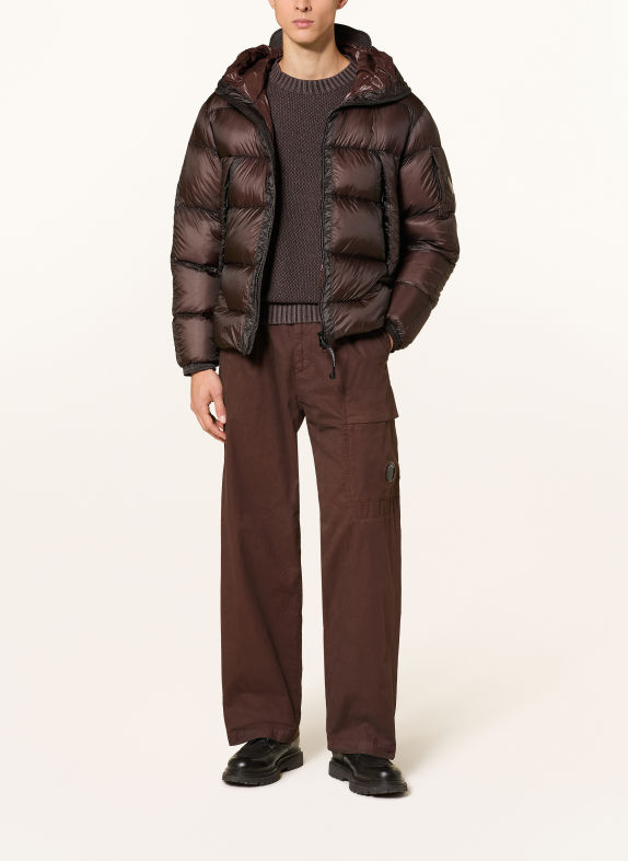 C.P. COMPANY Regular-Fit Cargo Trousers DARK BROWN