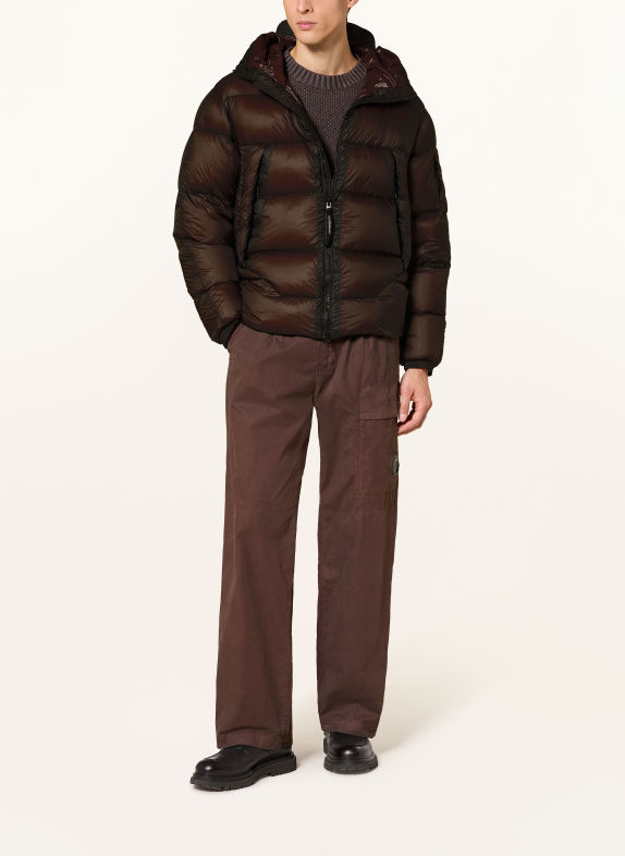 C.P. COMPANY Down jacket DARK BROWN
