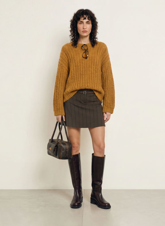 MRS & HUGS Sweaters CAMEL