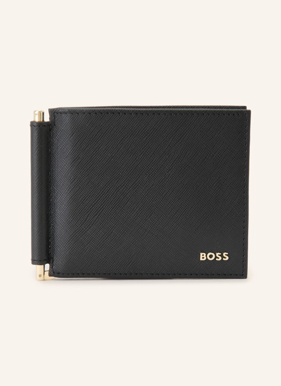 BOSS Peněženka ČERNÁ / STŘÍBRNÁ