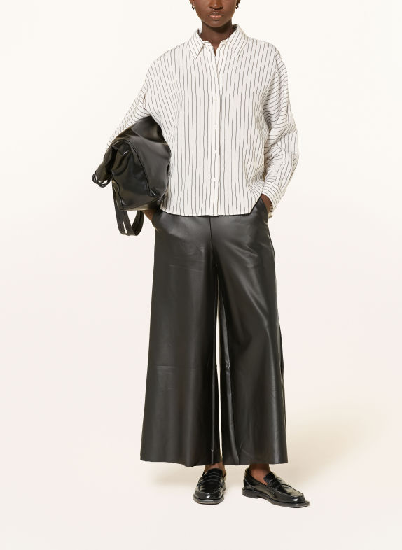 MAC Culotte in Lederoptik SCHWARZ