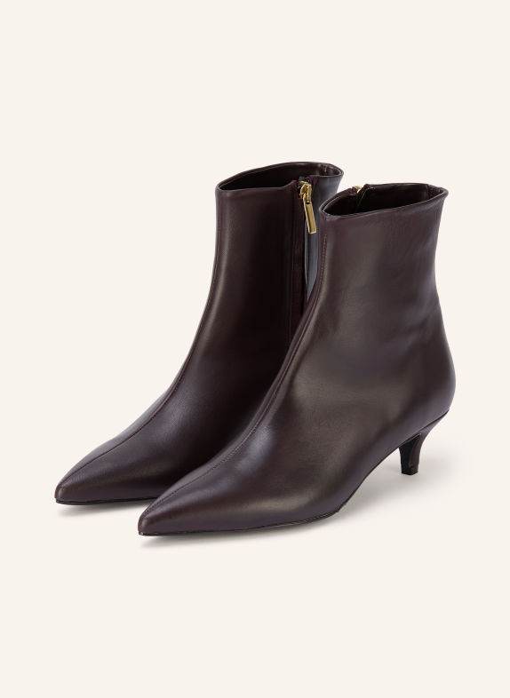 MRS & HUGS Stiefeletten DUNKELROT