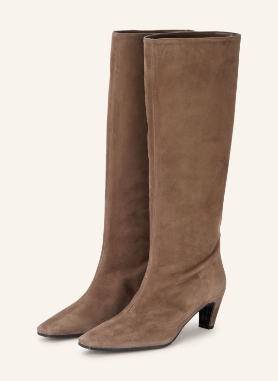 MRS & HUGS Boots TAUPE